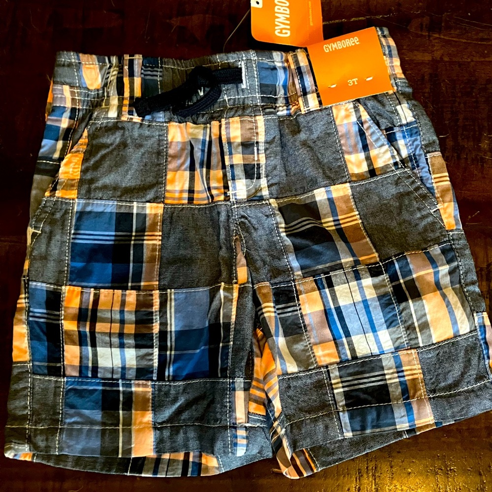 3T Gymboree Plaid Shorts. ✨NWT✨